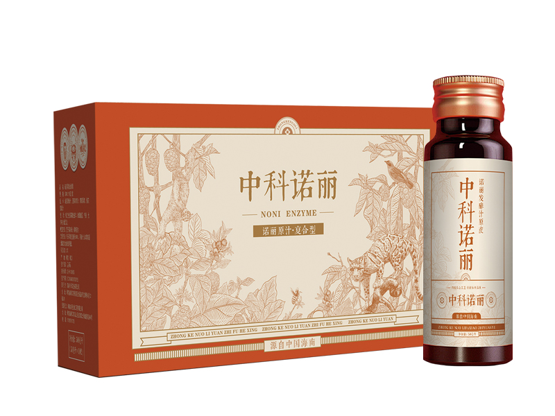 【中科諾儷】諾麗果酵素復合果汁500ml（50ml×10支）